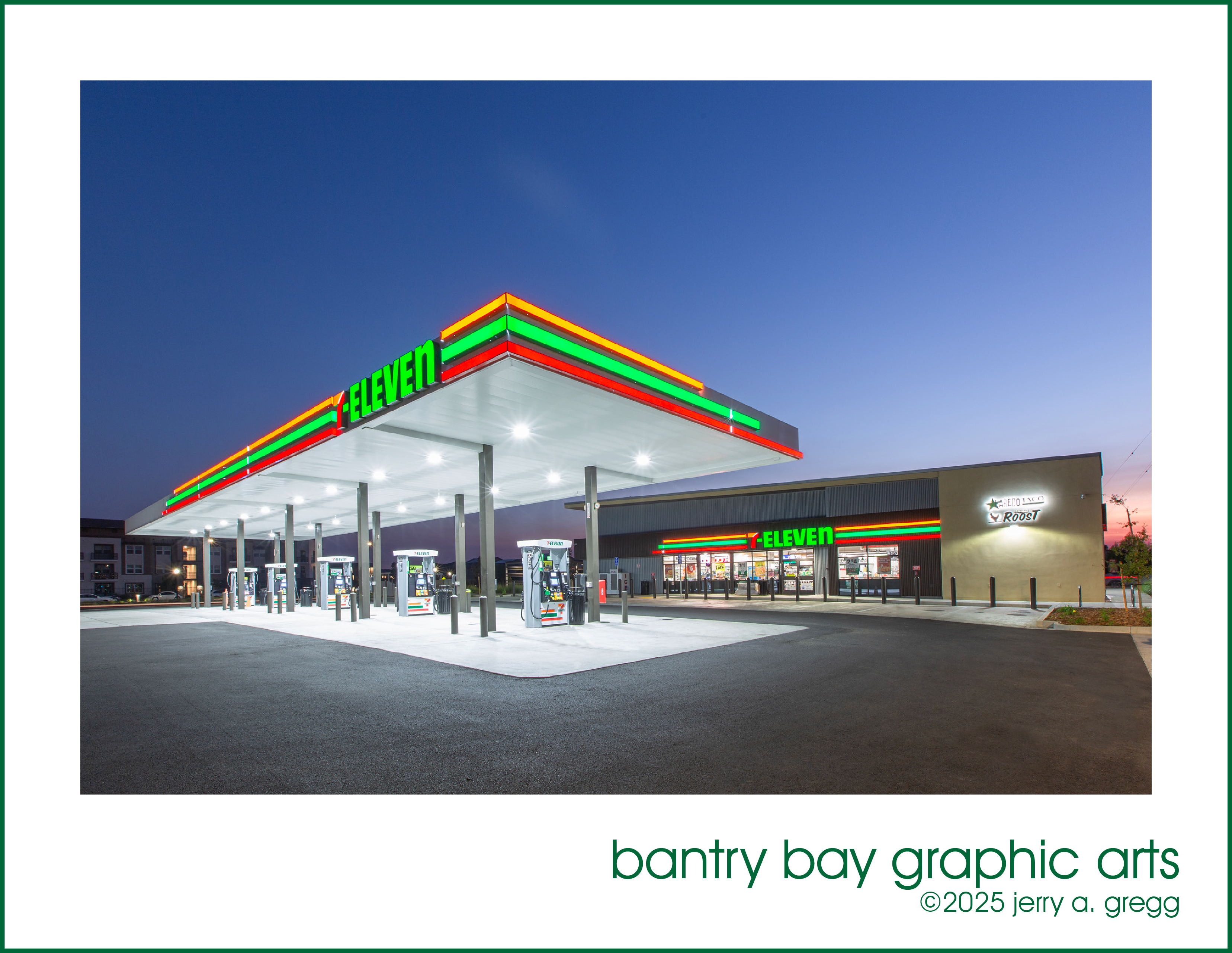  7Eleven Market and Fuel - Commercial Photographer Yuba City 